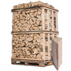 Ved 33 cm – blanding av edelt lauvtre – pall 2 m³ – 3 storsekk