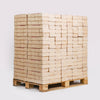 Trebriketter av 100 % harpiks – pall 960 kg