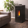 Tett pelletsovn med topputtak Vulcano Up – 10,8 kW