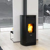 Tett pelletsovn med topputtak MEO – 6 kW