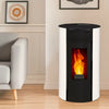 Tett pelletsovn med topputtak Giuliana Up – 9,1 kW